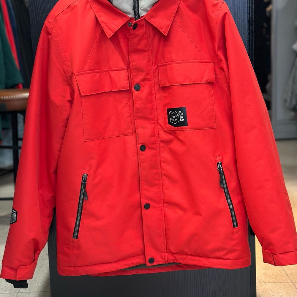 Men's Red Performance Ski Jacket